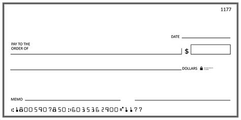 large check template for presentation.